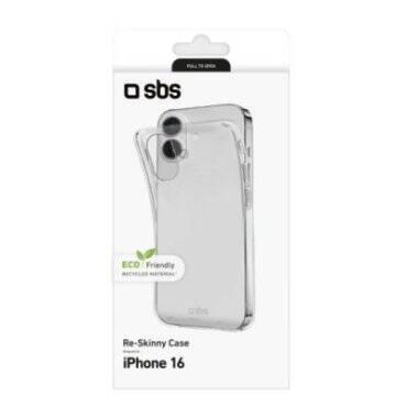 SBS Made In Europe Cover with 20% recycled materials for iPhone 16