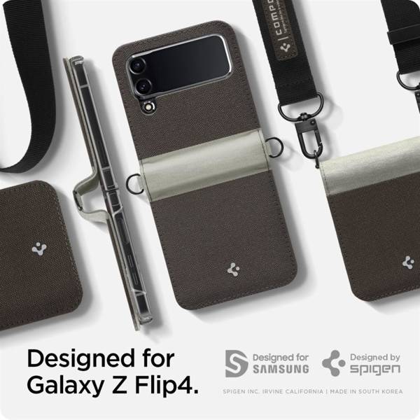 SPIGEN COMPOTY GALAXY Z FLIP 4 TAN