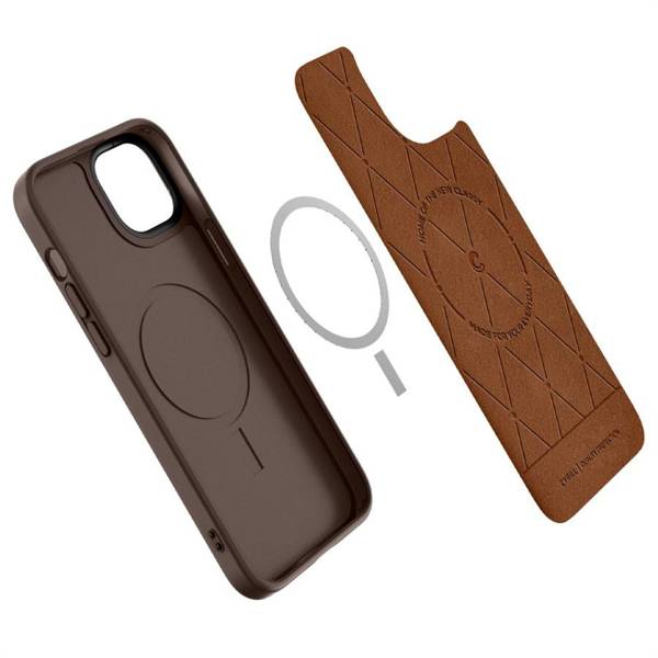 SPIGEN CYRILL KAJUK MAG MAGSAFE IPHONE 14 PLUS / 15 PLUS SADDLE BROWN