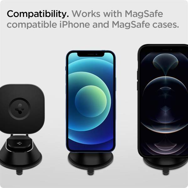 SPIGEN ITS35 MAGNETIC MAGSAFE DASHBOARD CAR MOUNT BLACK