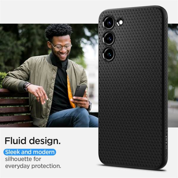 SPIGEN LIQUID AIR GALAXY S23+ PLUS MATTE BLACK