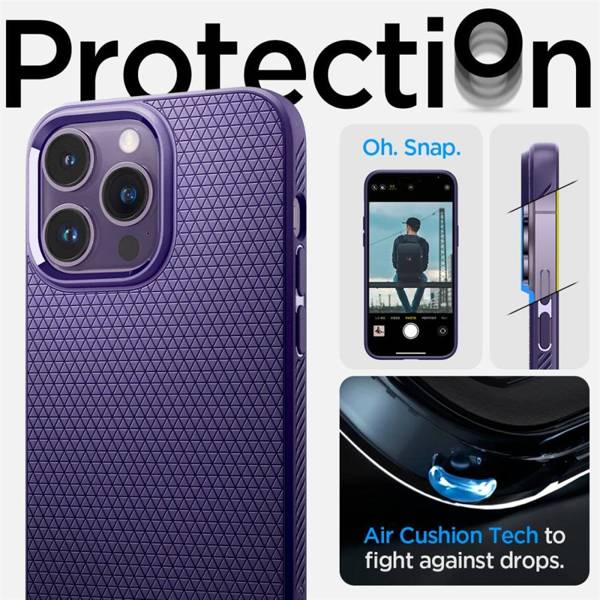 SPIGEN LIQUID AIR IPHONE 14 PRO MAX DEEP PURPLE