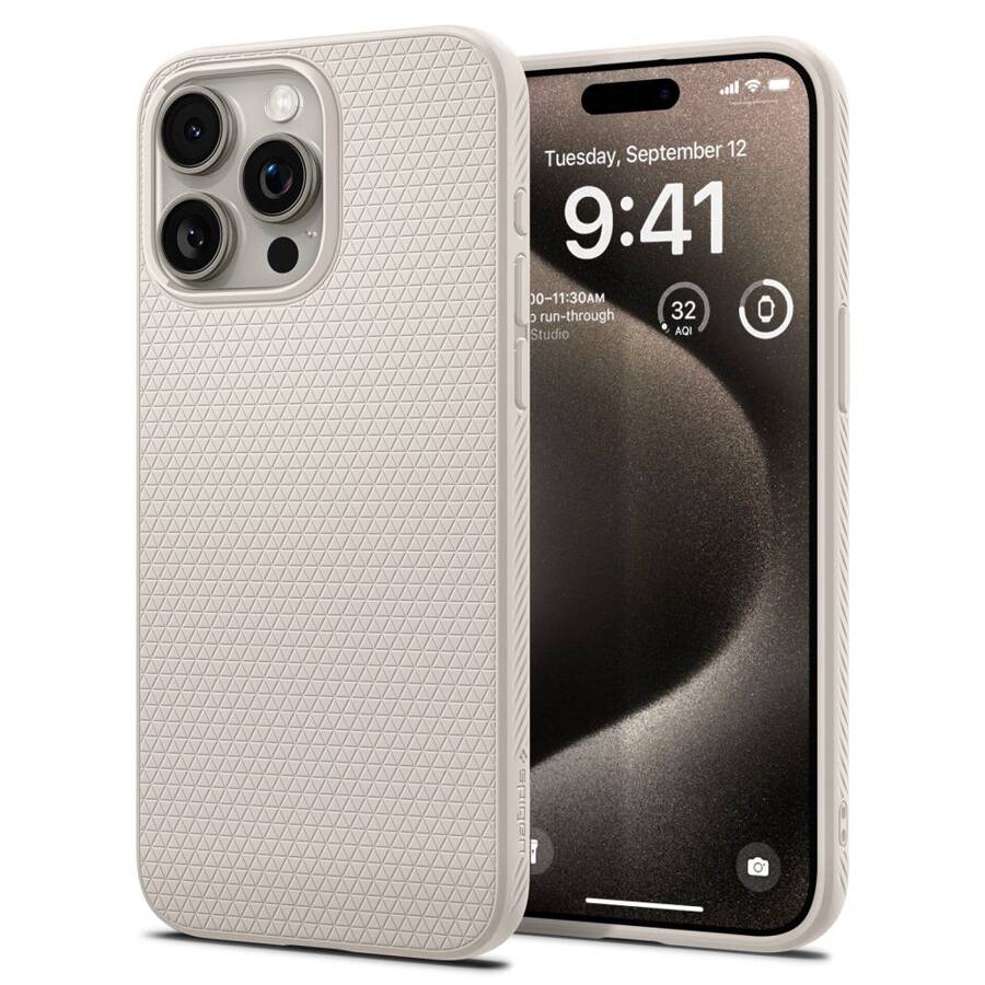 SPIGEN LIQUID AIR IPHONE 15 PRO MAX NATURAL TITANIUM