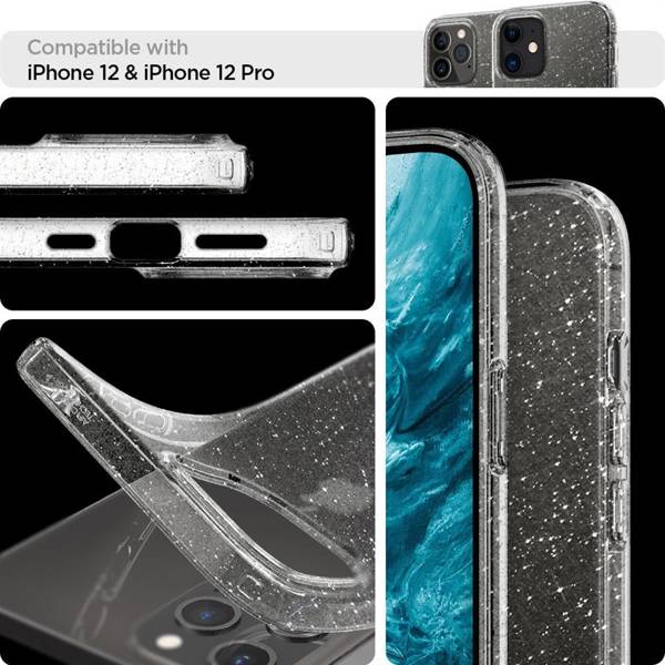 SPIGEN LIQUID CRYSTAL IPHONE 12 / 12 PRO GLITTER CRYSTAL