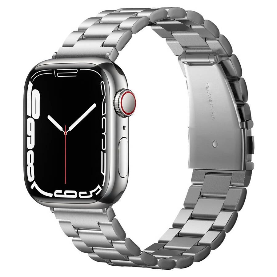 SPIGEN MODERN FIT BAND APPLE WATCH 6 / 7 / 8 / 9 / 10 / SE / ULTRA 1 / 2 (44 / 45 / 46 / 49 MM) SILVER