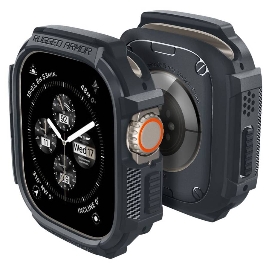 SPIGEN RUGGED ARMOR APPLE WATCH ULTRA 1 / 2 (49 MM) DARK GREY