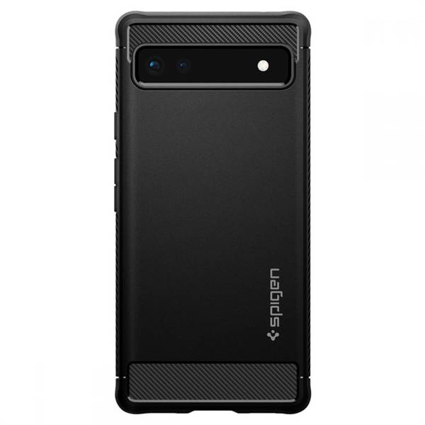 SPIGEN RUGGED ARMOR GOOGLE PIXEL 6A MATTE BLACK