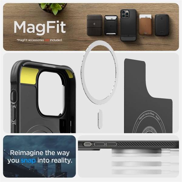 SPIGEN RUGGED ARMOR MAG MAGSAFE IPHONE 14 PRO MATTE BLACK