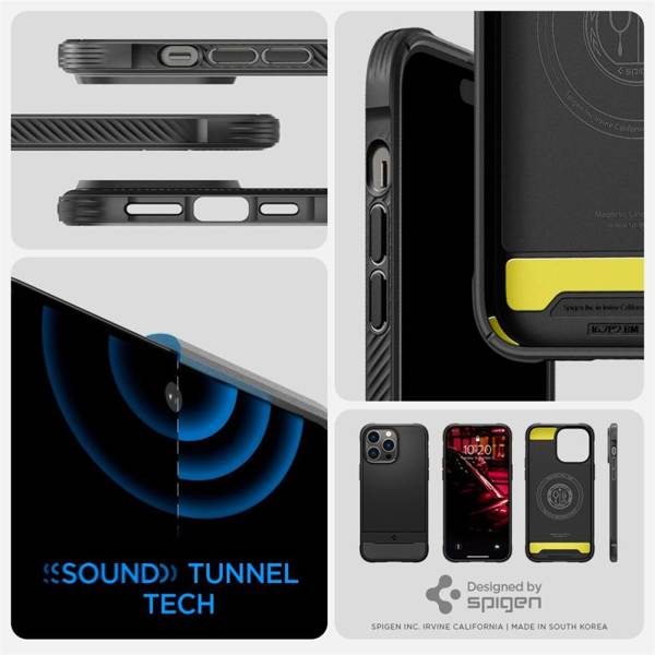 SPIGEN RUGGED ARMOR MAG MAGSAFE IPHONE 14 PRO MATTE BLACK