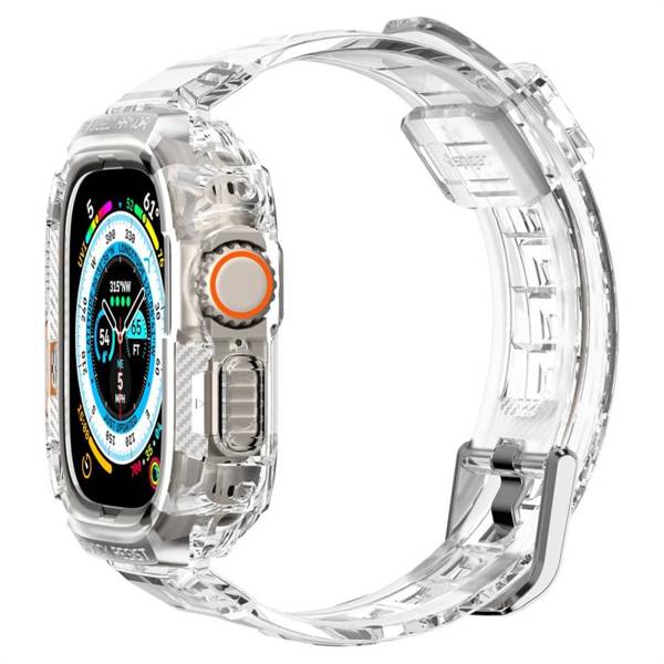 SPIGEN RUGGED ARMOR ”PRO” APPLE WATCH ULTRA 1 / 2 (49 MM) CRYSTAL CLEAR