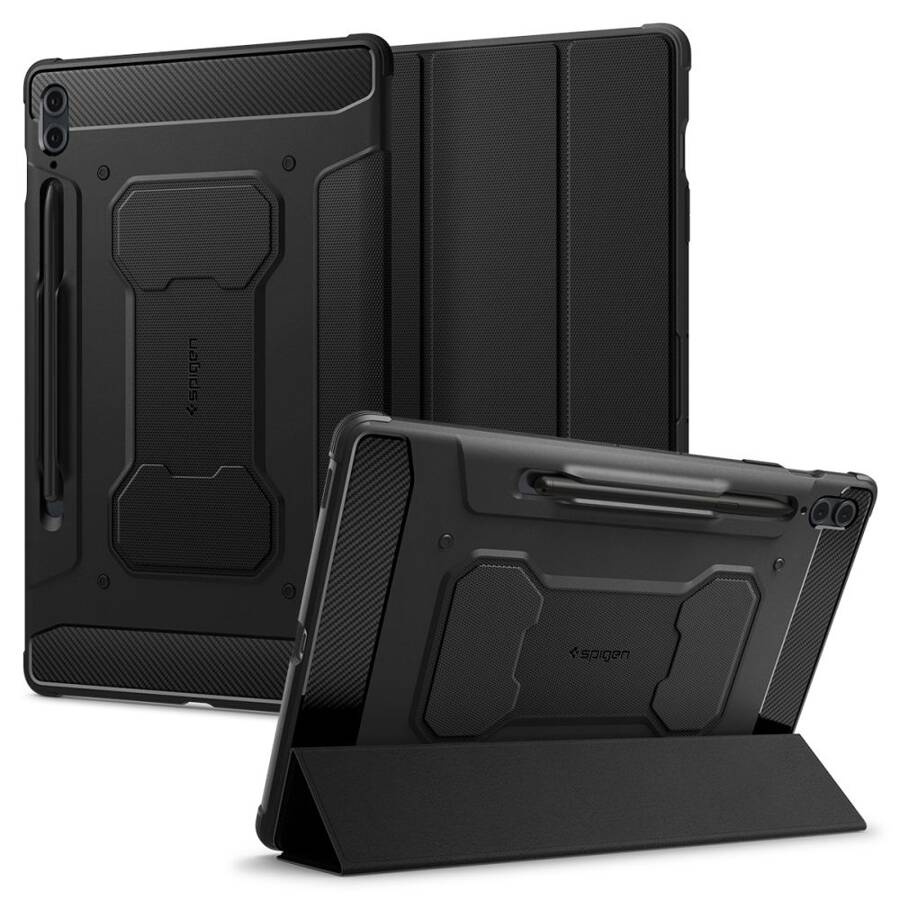 SPIGEN RUGGED ARMOR ”PRO” GALAXY TAB S9 FE+ PLUS 12.4 X610 / X616B BLACK