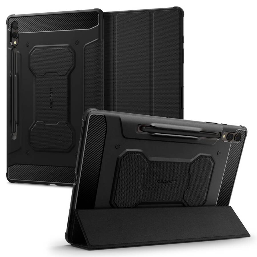 SPIGEN RUGGED ARMOR ”PRO” GALAXY TAB S9+ PLUS 12.4 X810 / X816B BLACK