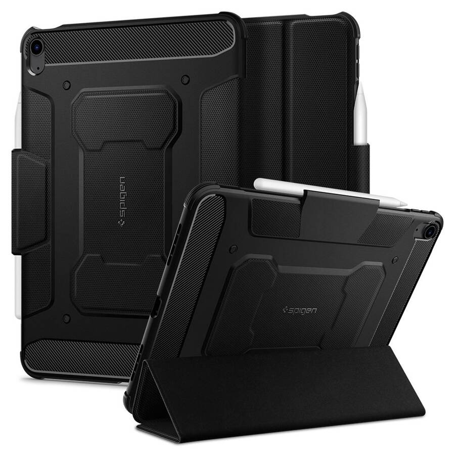 SPIGEN RUGGED ARMOR ”PRO” IPAD AIR 10.9 4 / 5 / 2020-2022 / 11 6 / 2024 BLACK