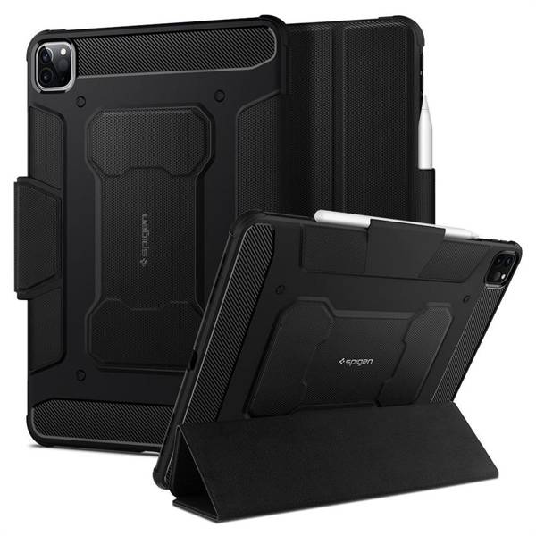 SPIGEN RUGGED ARMOR ”PRO” IPAD PRO 11 2 / 3 / 4 / 2020-2022 BLACK