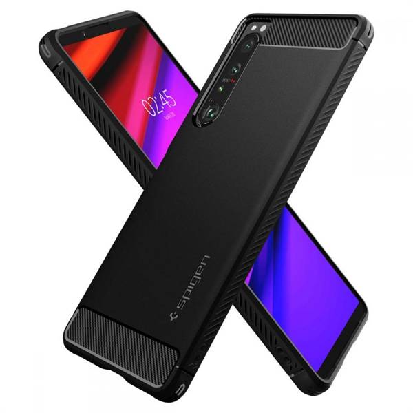 SPIGEN RUGGED ARMOR SONY XPERIA 1 IV MATTE BLACK