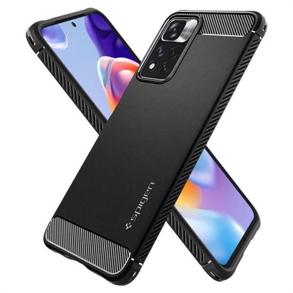 SPIGEN RUGGED ARMOR XIAOMI REDMI NOTE 11 PRO+ PLUS 5G MATTE BLACK