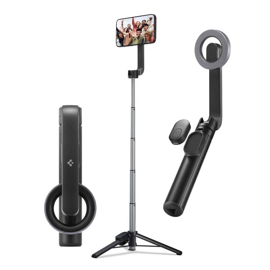 SPIGEN S570W MAGSAFE BLUETOOTH SELFIE STICK TRIPOD BLACK