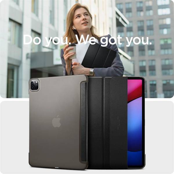 SPIGEN SMART FOLD IPAD PRO 12.9 2021 BLACK