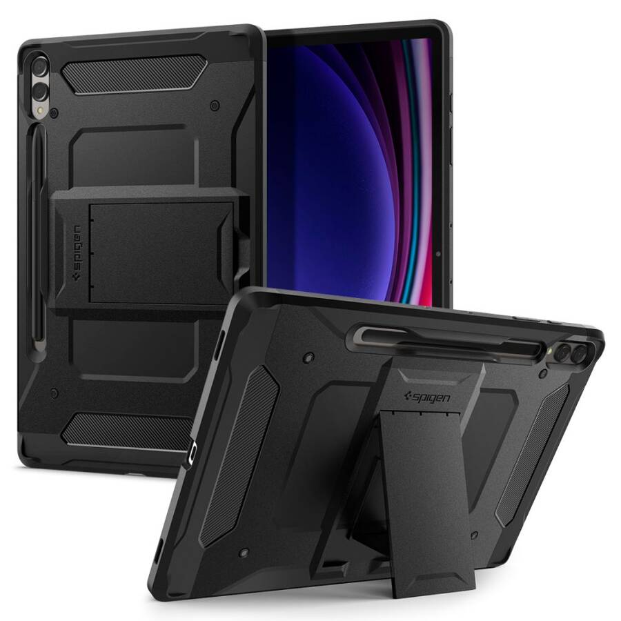 SPIGEN TOUGH ARMOR ”PRO” GALAXY TAB S9+ PLUS /  S10+ PLUS 12.4 X810 / X816B / X826B BLACK