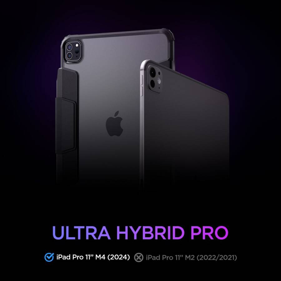 SPIGEN ULTRA HYBRID ”PRO” IPAD PRO 11 5 / 2024 BLACK