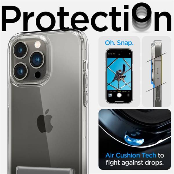 SPIGEN ULTRA HYBRID ”S” IPHONE 14 PRO CRYSTAL CLEAR