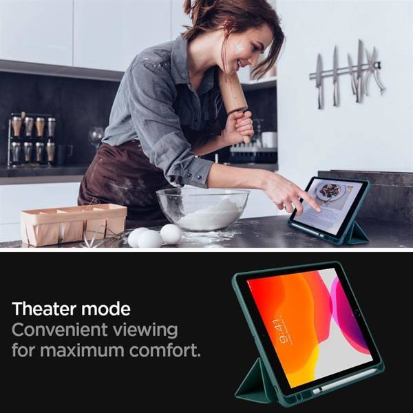 SPIGEN URBAN FIT IPAD 10.2 7 / 8 / 9 / 2019-2021 MIDNIGHT GREEN