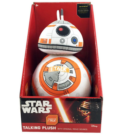 STAR WARS PLUSZOWA FIGURKA MÓWIĄCA BB-8 25CM 