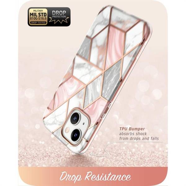 SUPCASE COSMO IPHONE 13 / 14 MARBLE PINK