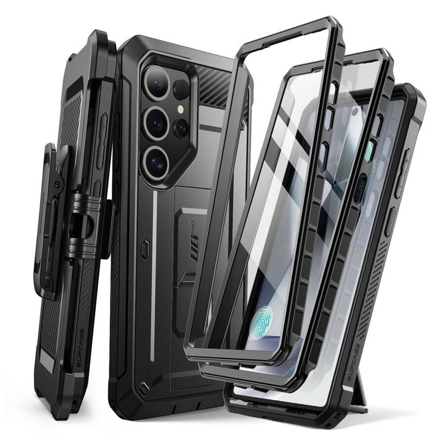 SUPCASE UNICORN BEETLE PRO 2-SET GALAXY S25 ULTRA BLACK