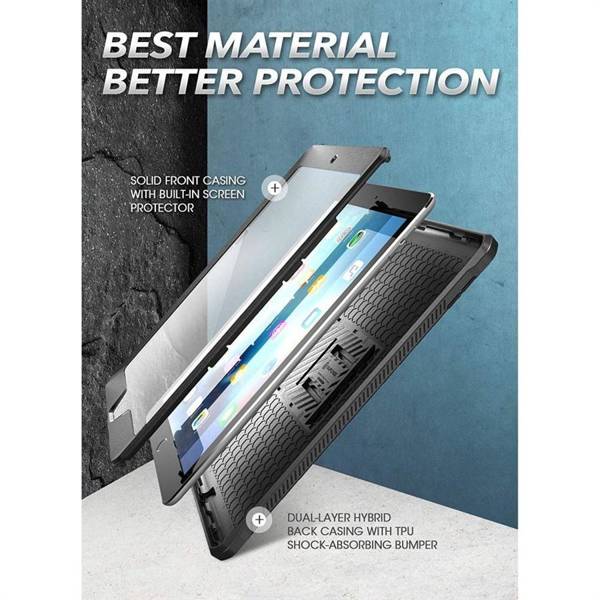 SUPCASE UNICORN BEETLE PRO IPAD 10.2 7 / 8 / 9 / 2019-2021 BLACK