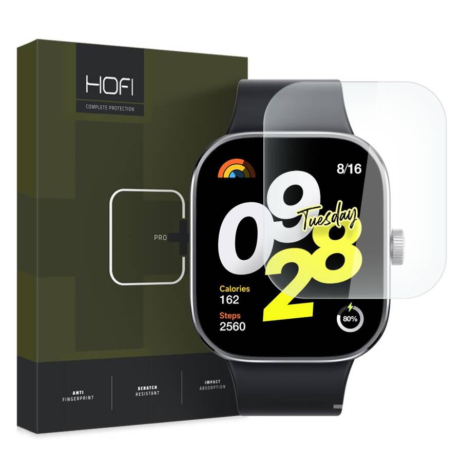 SZKŁO HARTOWANE HOFI GLASS PRO+ XIAOMI REDMI WATCH 4 CLEAR