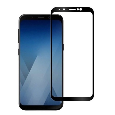 SZKŁO HARTOWANE MOCOLO TG+ 3D SAMSUNG GALAXY A5 2018 (A8 2018) CZARNE