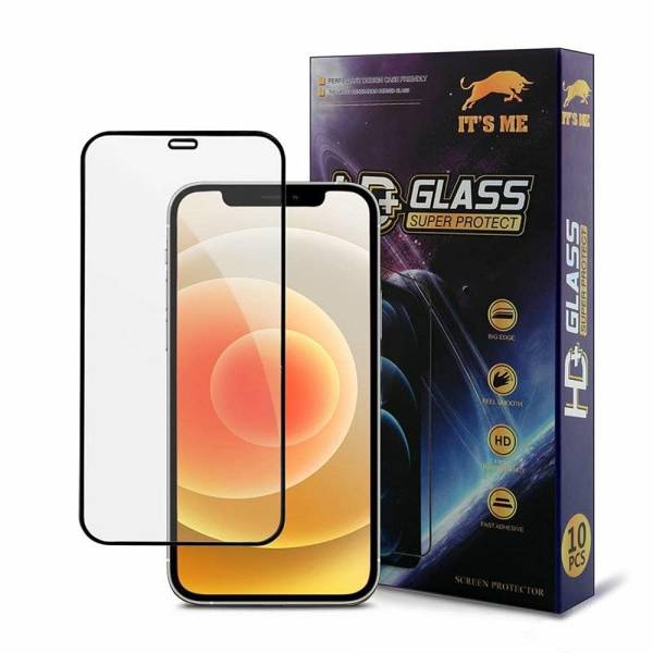 SZKŁO HARTOWANE PREMIUM 9D HD+ IPHONE 14 PRO MAX 10SZT CZARNY