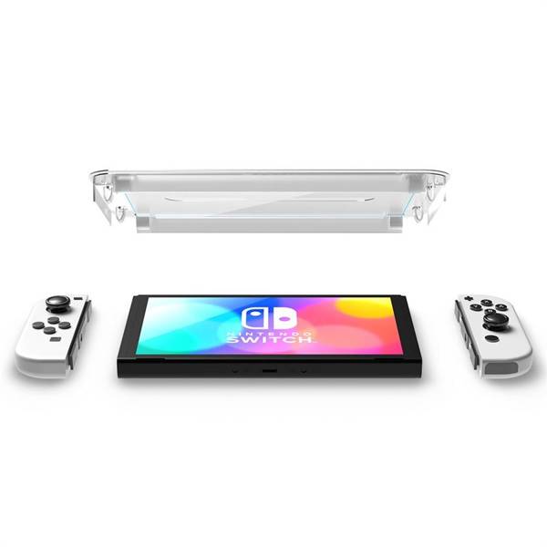 SZKŁO HARTOWANE SPIGEN GLAS.TR ”EZ FIT” 2-PACK NINTENDO SWITCH OLED