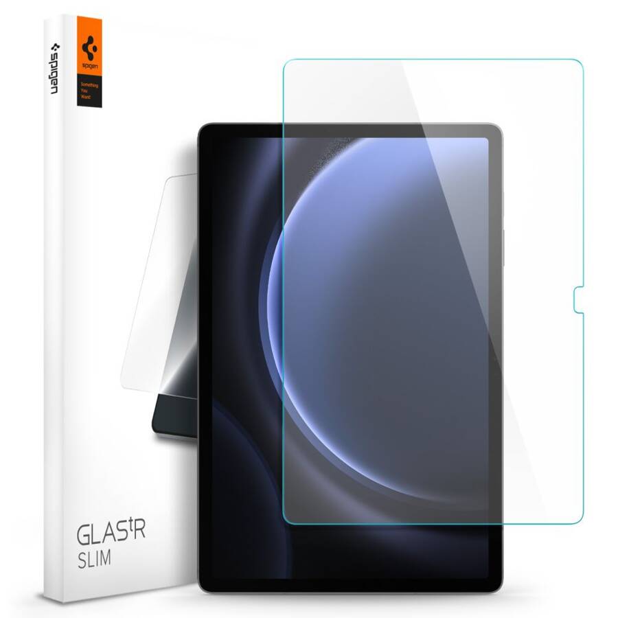 SZKŁO HARTOWANE SPIGEN GLAS.TR SLIM GALAXY TAB S9 FE+ PLUS 12.4 X610 / X616B CLEAR