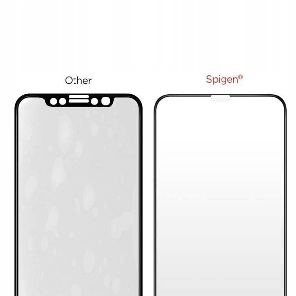 SZKŁO HARTOWANE SPIGEN GLASS FC IPHONE 11 / XR BLACK