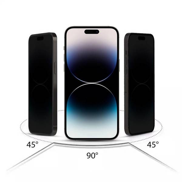 SZKŁO PRYWATYZUJĄCE HOFI ANTI SPY GLASS PRO+ IPHONE X / XS / 11 PRO PRIVACY