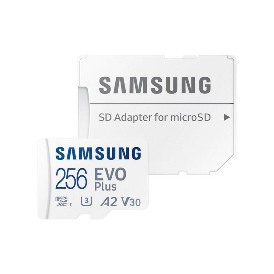 Samsung karta pamięci 256 GB EVO Plus mSD z adapterem