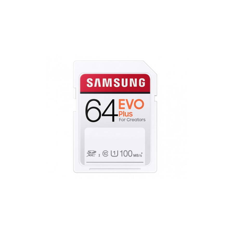 Samsung karta pamięci 64GB Full SDXC Evo Plus 100 MB/s