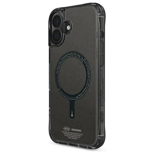 Skinarma etui Saido iPhone 16 Plus 6.7"   Magnetic Charging czarny/black