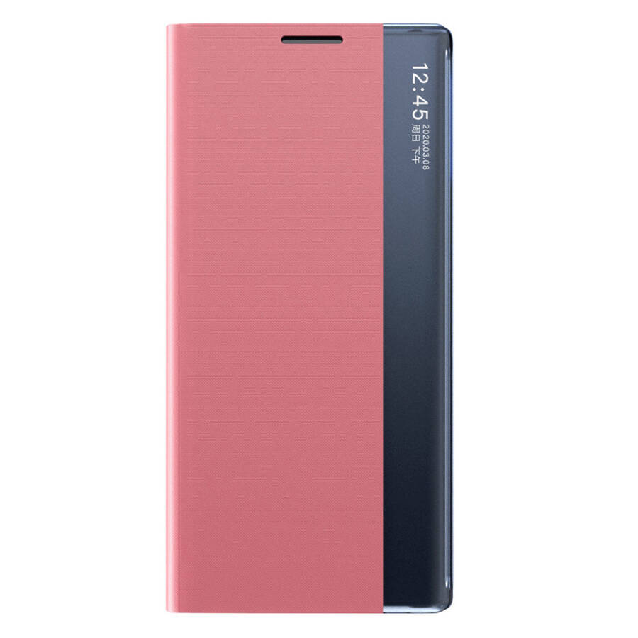Sleep Case pokrowiec etui z klapką typu Smart Cover Samsung Galaxy A22 4G różowy