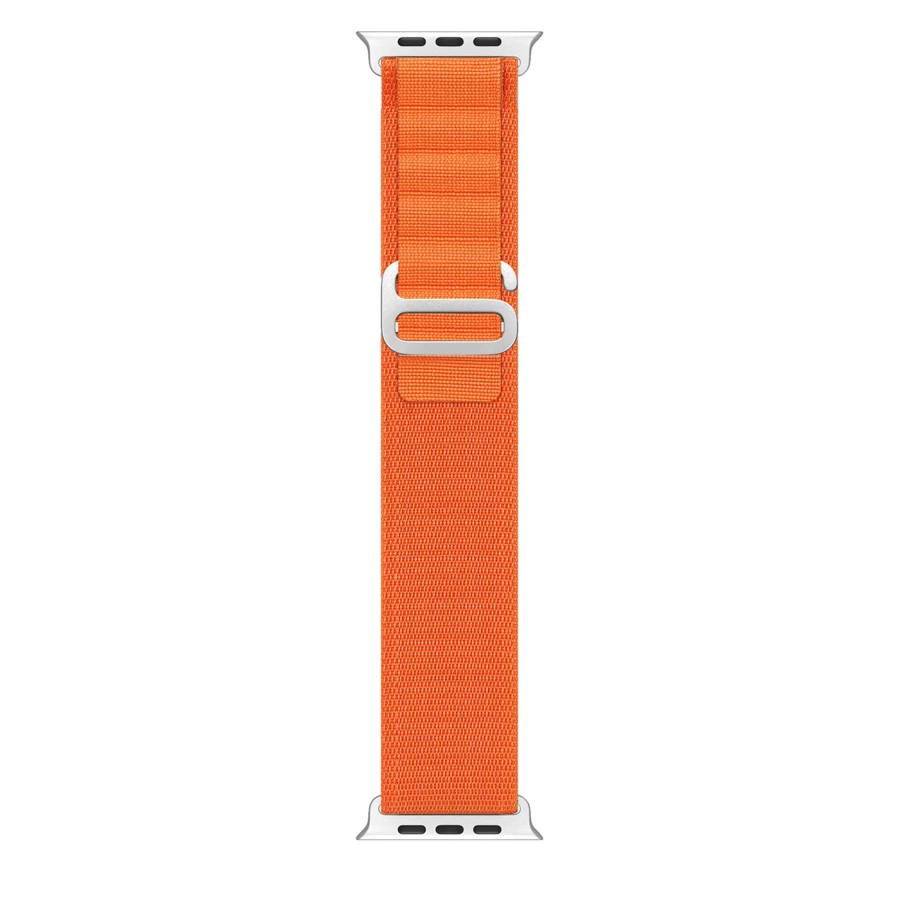 Sportowy pasek ze sprzączką do Apple Watch Ultra / 9 / 8 / 7 / 6 / SE / 5 / 4 / 3 / 2 / 1 (42, 44, 45, 49 mm) Dux Ducis Strap GS Version - pomarańczowy