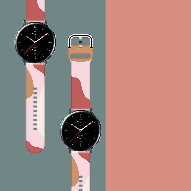 Strap Moro opaska do Samsung Galaxy Watch 42mm silikonowy pasek bransoletka do zegarka wzór 12