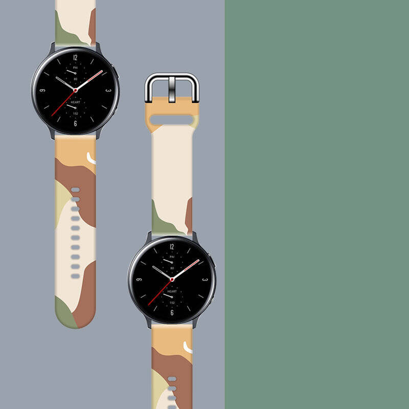 Strap Moro opaska do Samsung Galaxy Watch 42mm silikonowy pasek bransoletka do zegarka wzór 16