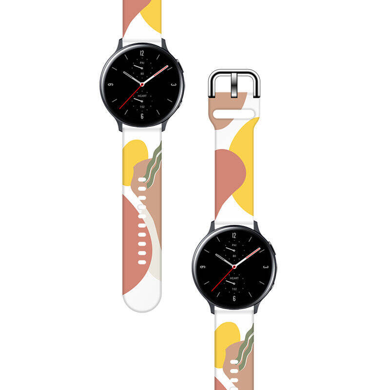 Strap Moro opaska do Samsung Galaxy Watch 42mm silikonowy pasek bransoletka do zegarka wzór 7