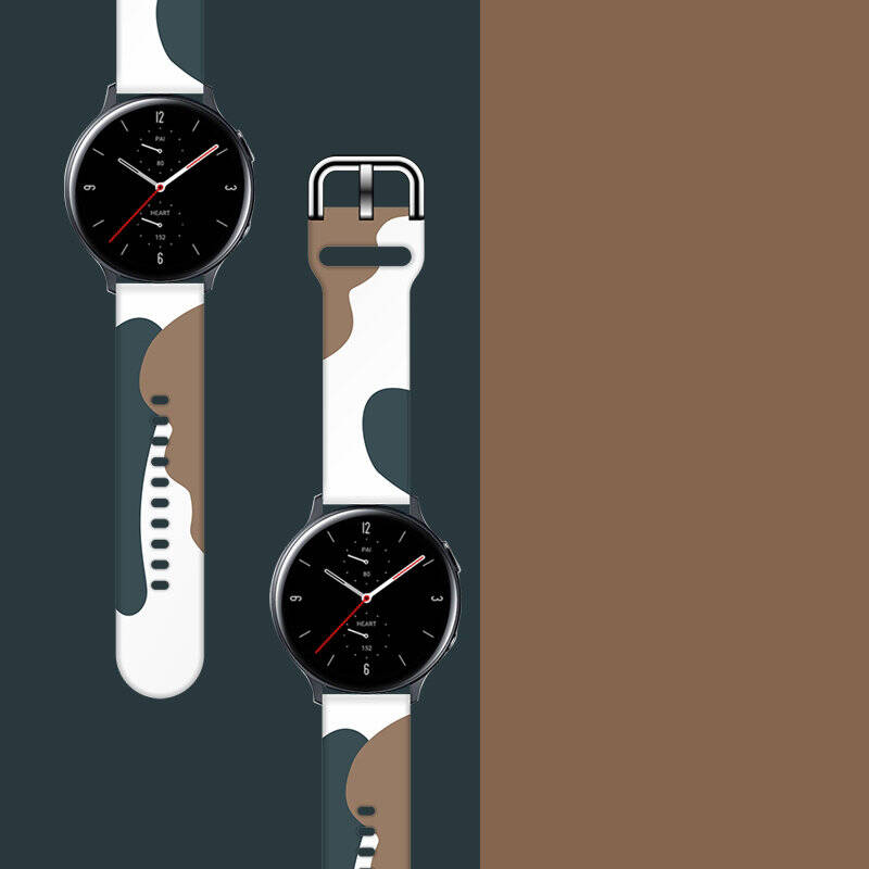 Strap Moro opaska do Samsung Galaxy Watch 46mm silikonowy pasek bransoletka do zegarka wzór 1