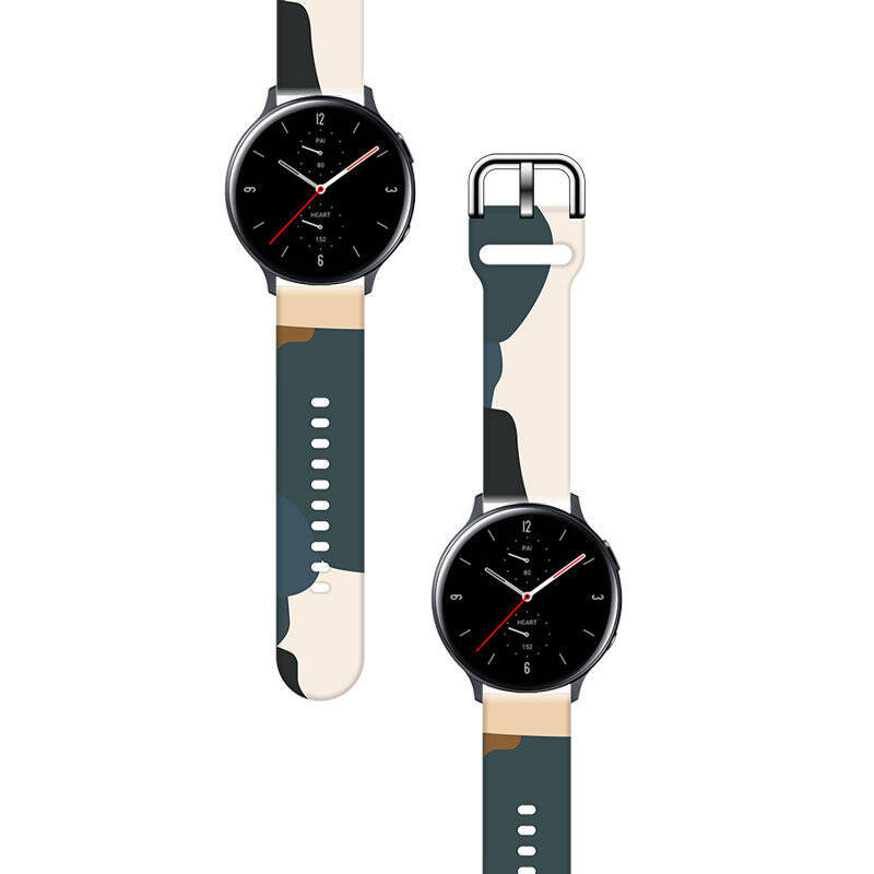 Strap Moro opaska do Samsung Galaxy Watch 46mm silikonowy pasek bransoletka do zegarka wzór 13