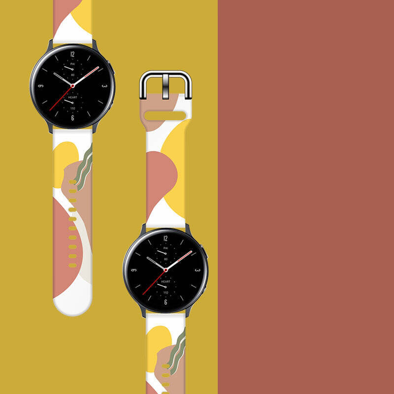 Strap Moro opaska do Samsung Galaxy Watch 46mm silikonowy pasek bransoletka do zegarka wzór 7