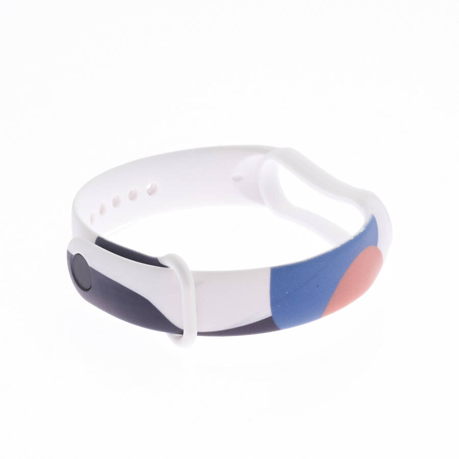 Strap Moro opaska do Xiaomi Mi Band 6 / Mi Band 5 silikonowy pasek bransoletka do zegarka wzór 10