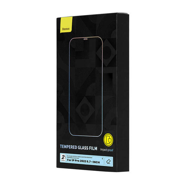 Szkło hartowane 0.3mm Baseus Crystal do iPhone 14 Pro Max (2szt)